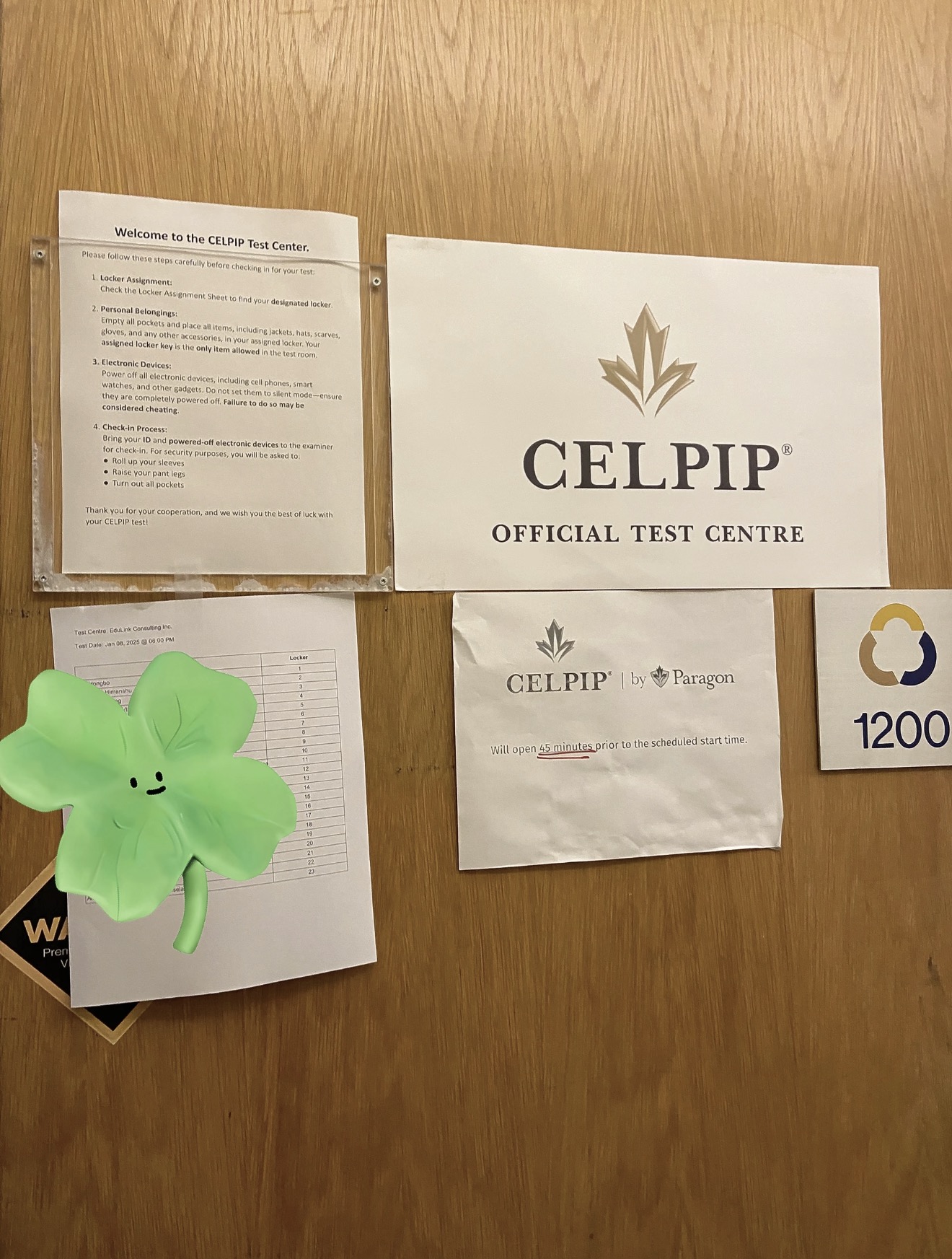 CELPIP Centre 1